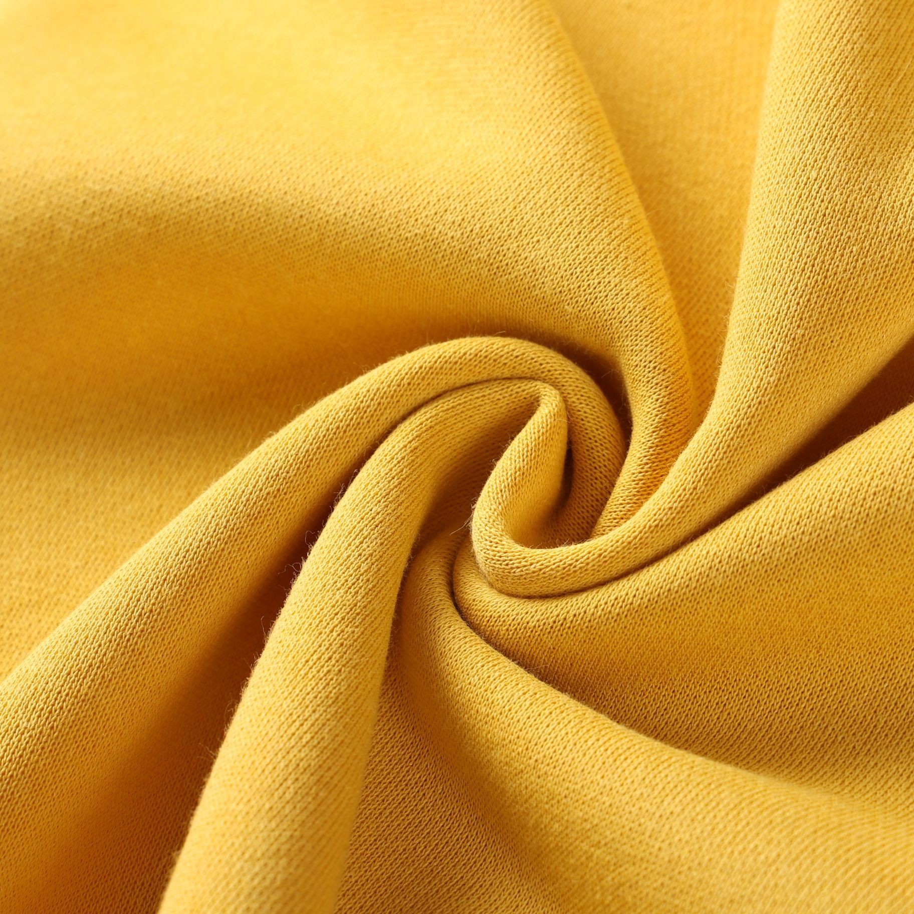 Dyed Polyester Knit French Terry Fleece Fabric