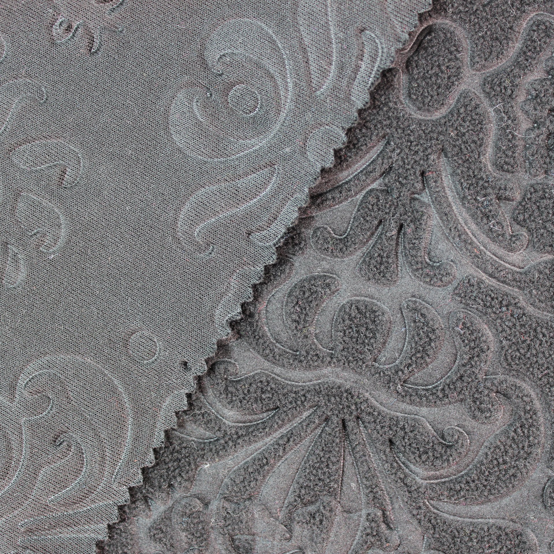 after-Finish embossed fabric