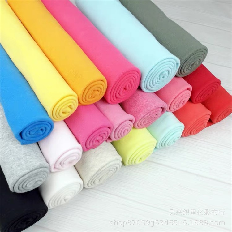 1*1 Rib Bamboo Cotton Spandex Knitted Fabric For Garment