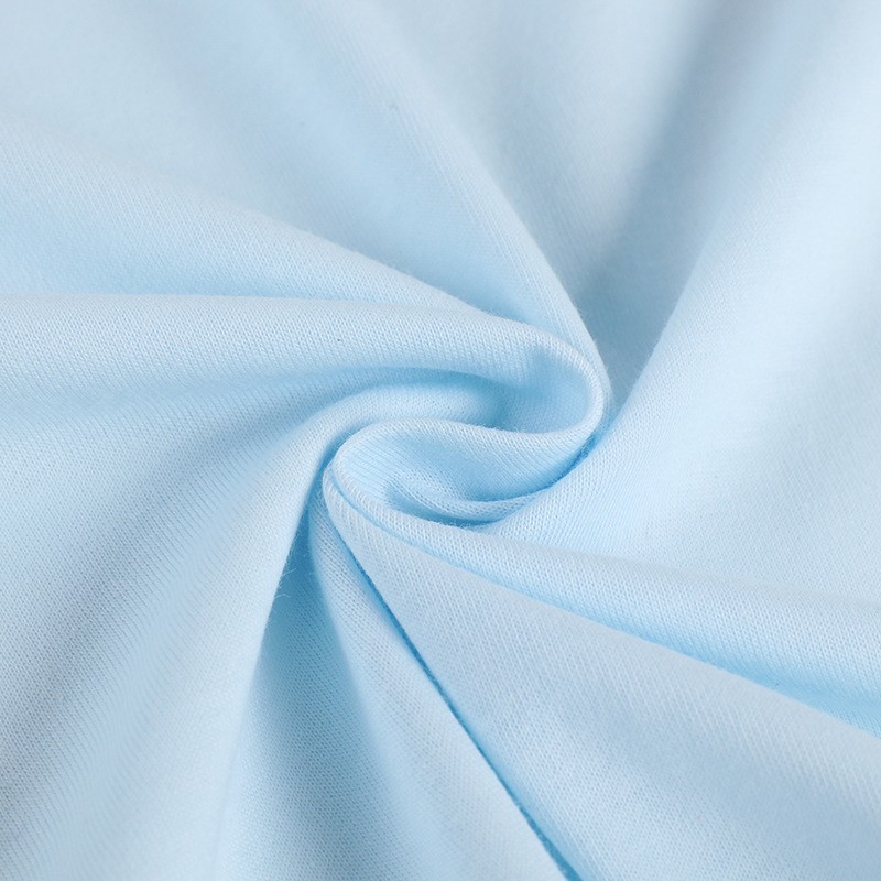 Jersey 100% Cotton Knitted Fabric for Plain T-shirt
