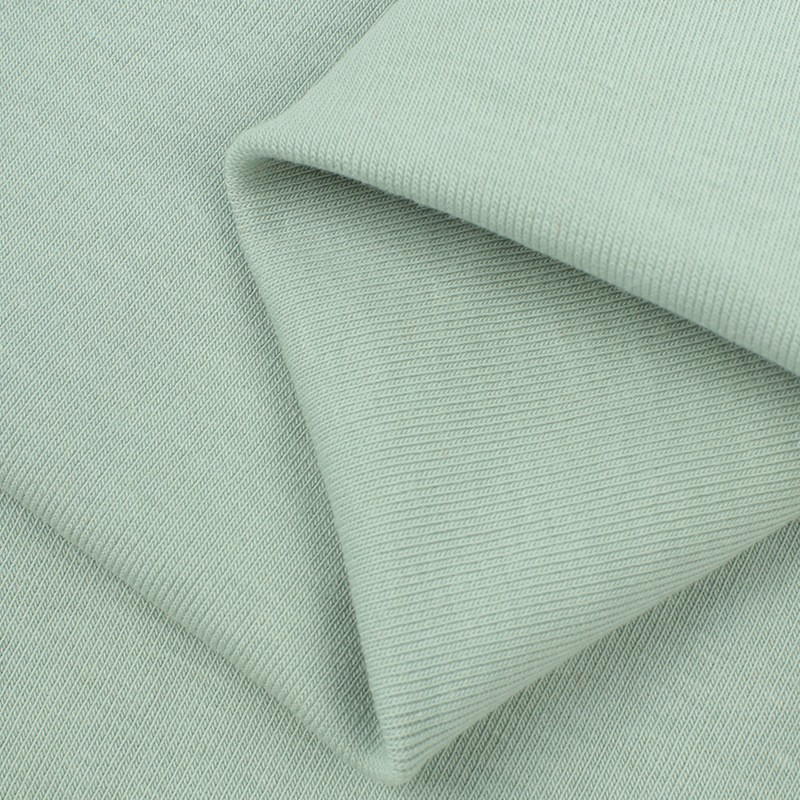 Plain Dyed 100% Polyester Single Jersey Knitted Fabric