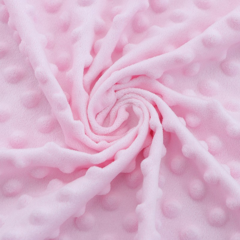 Dyed Polyester Velvet Knitted Fabric