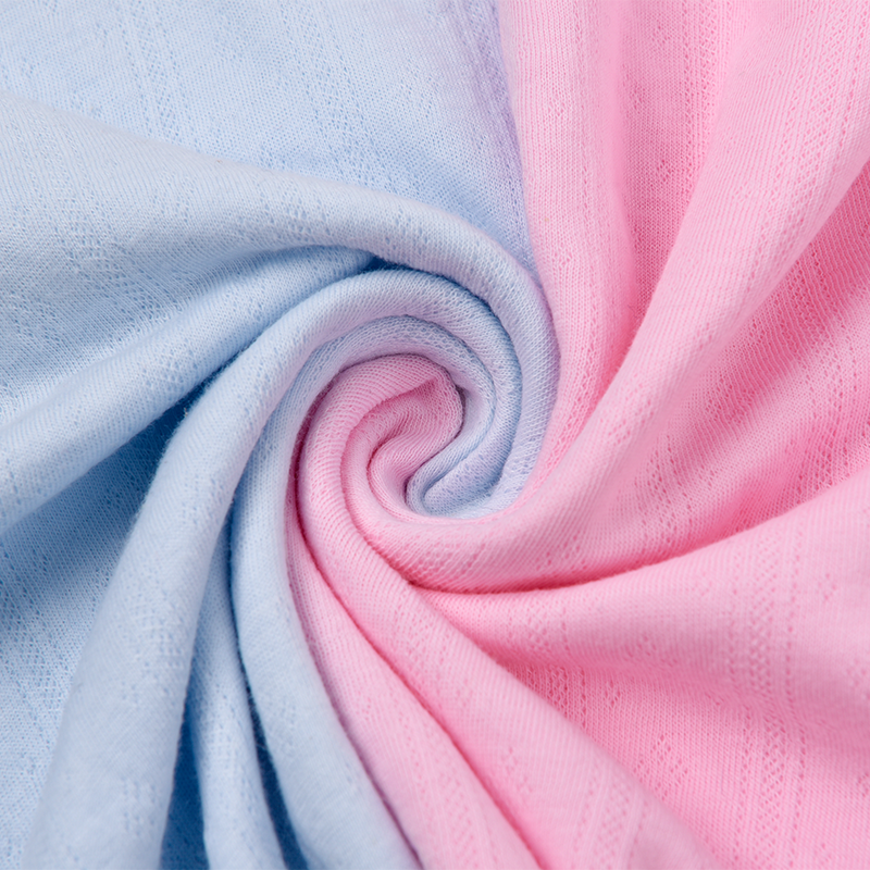 Dyed Cotton Polyester Blend Jacquard Fabric